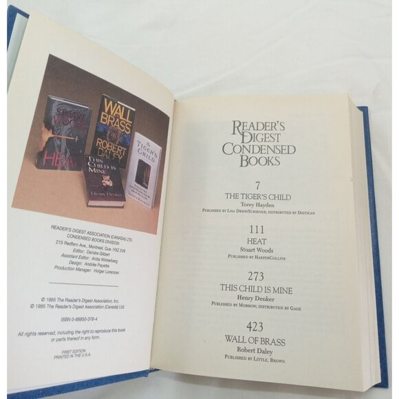Reader's Digest Condensed Books 1996 | Leather Bound HC w/ Gilt Edges NM - Picture 11 of 12